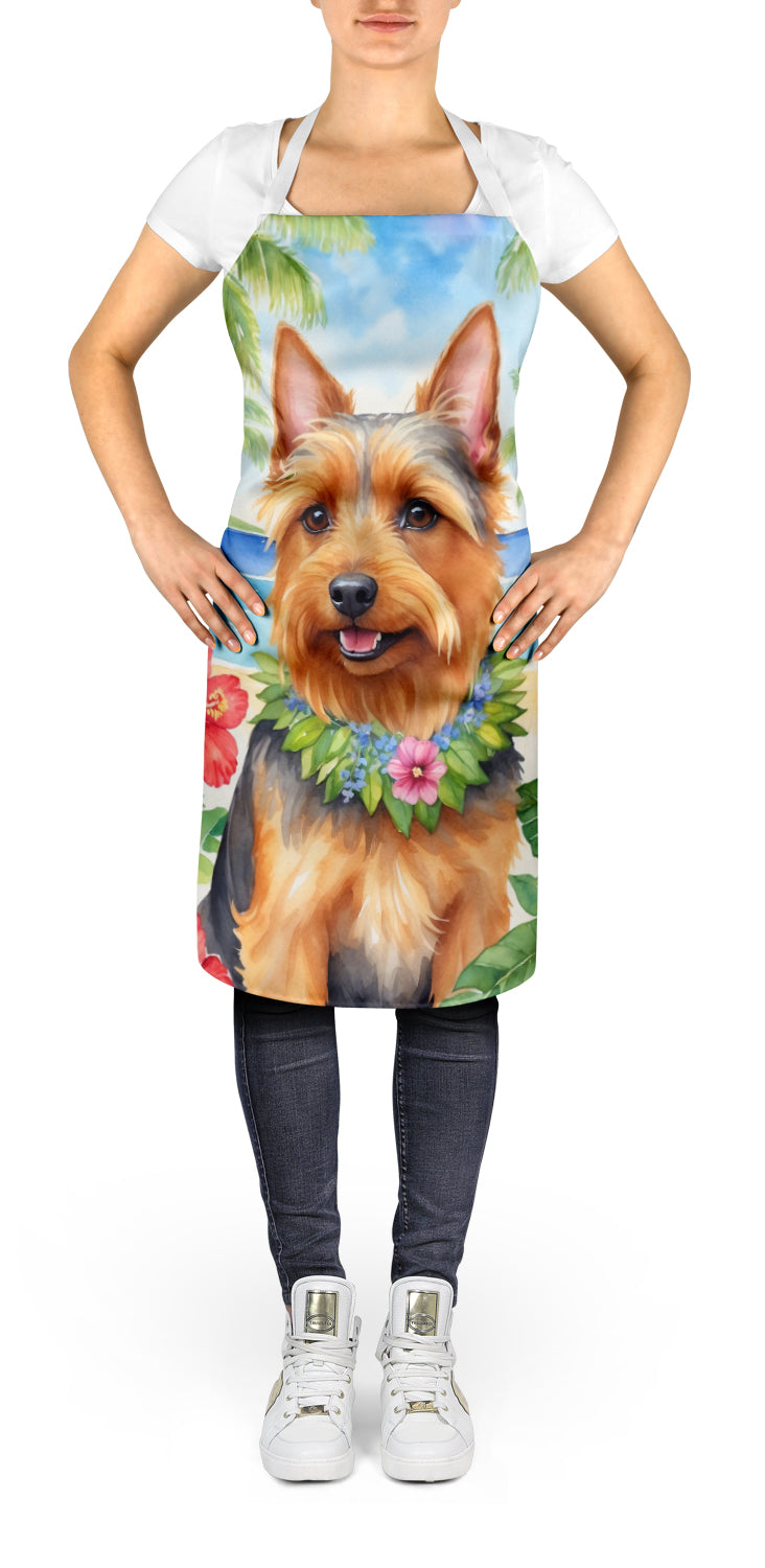 Australian Terrier Luau Apron