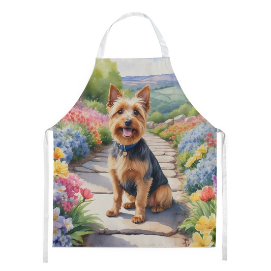 Australian Terrier Spring Garden Apron