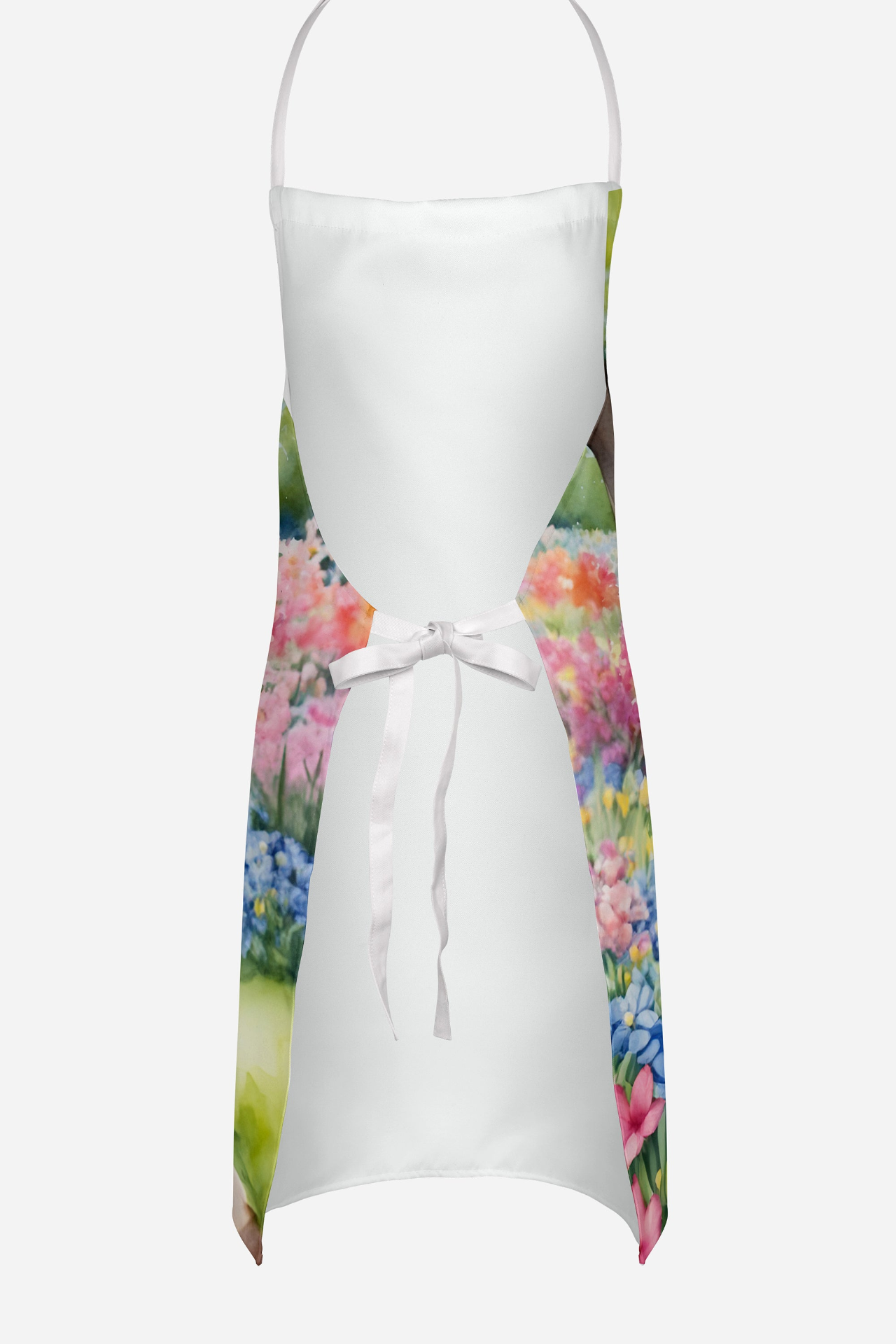 Basenji Spring Garden Apron