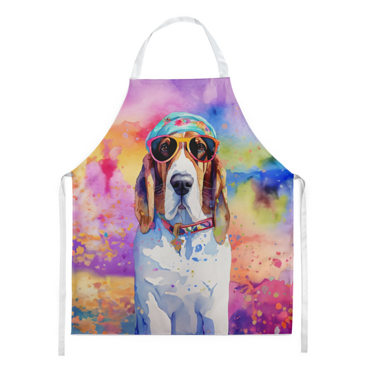 Basset Hound Hippie Dawg Apron