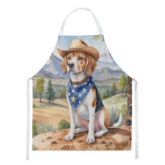 Beagle Cowboy Welcome Apron