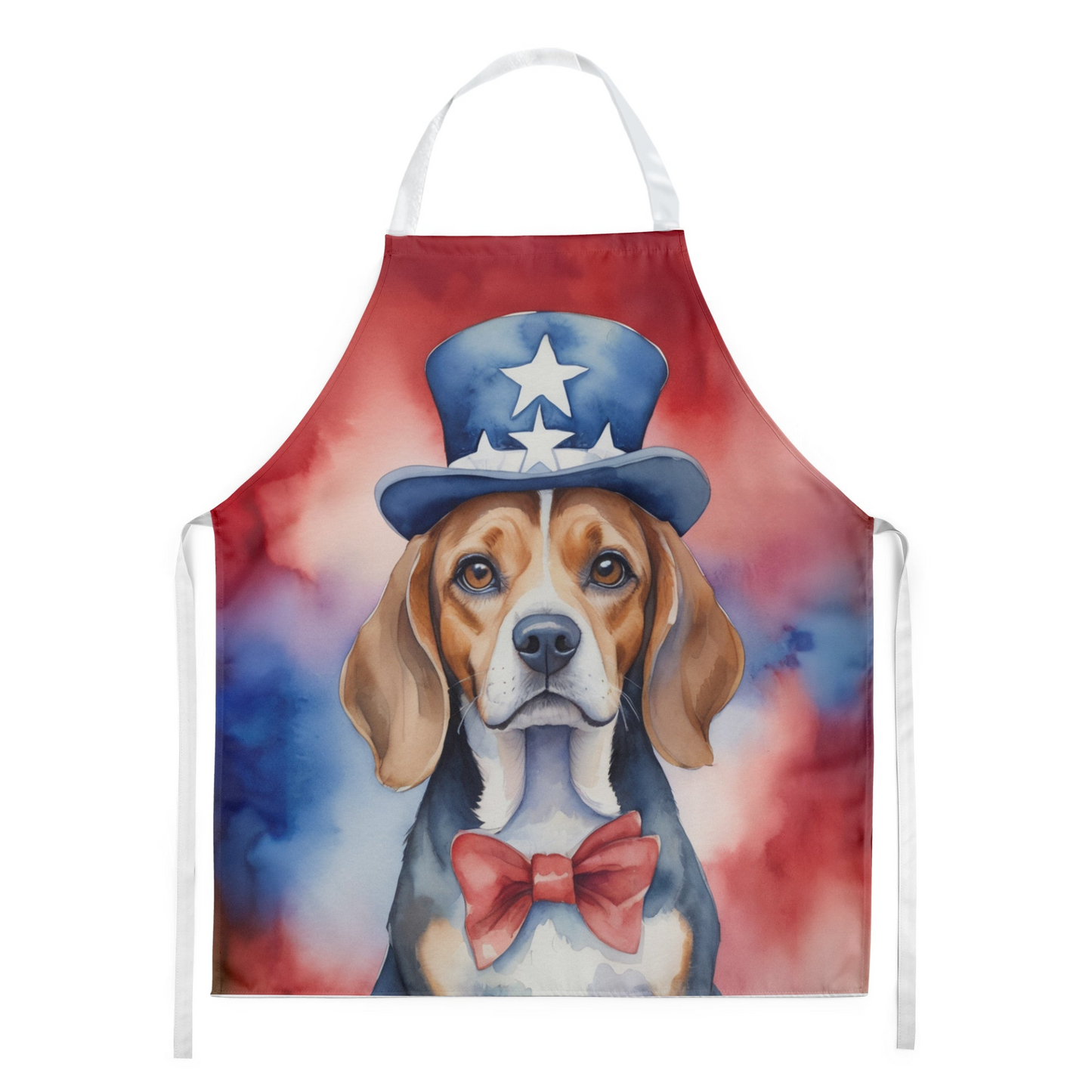 Beagle Patriotic American Apron