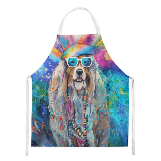 Bearded Collie Hippie Dawg Apron