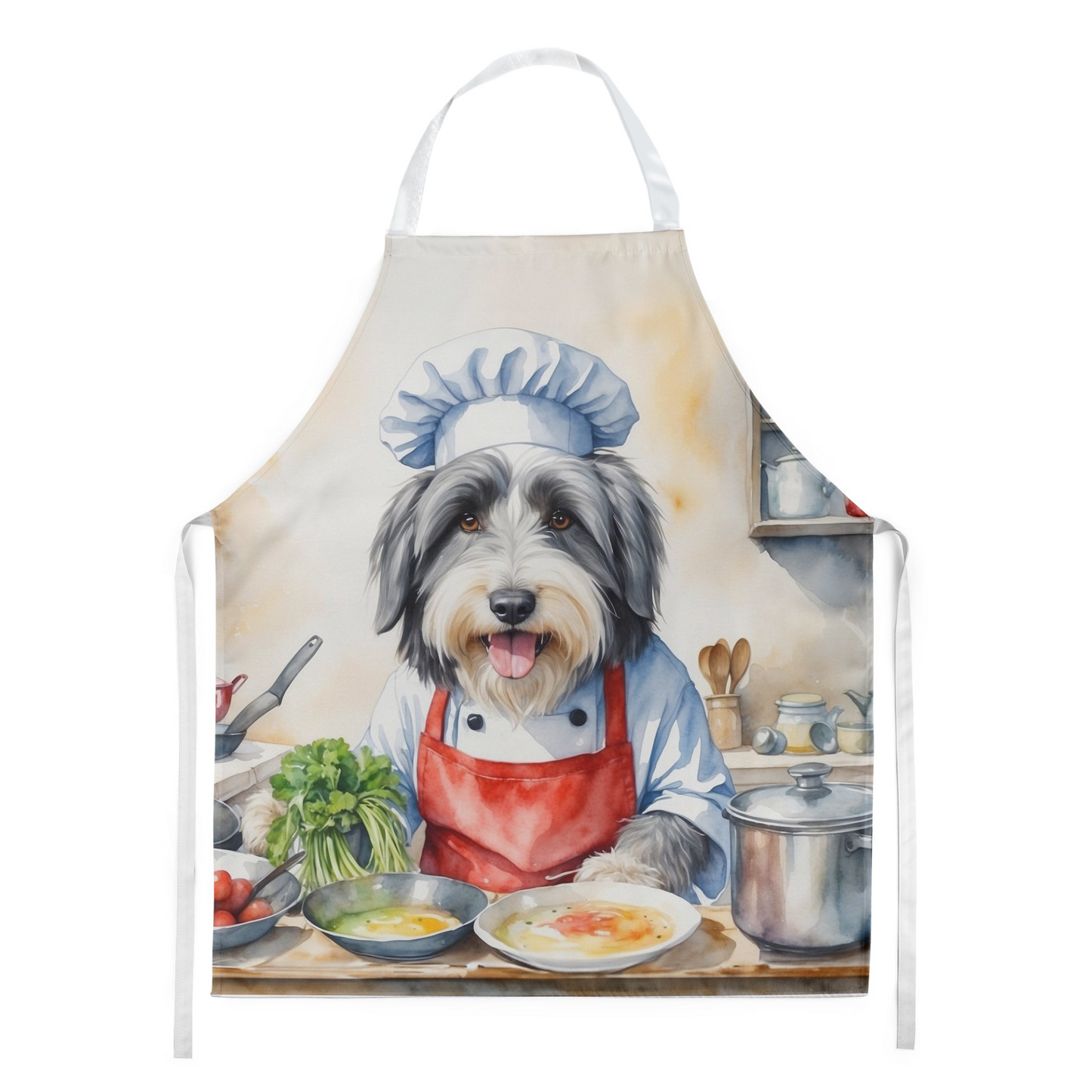 Bearded Collie The Chef Apron