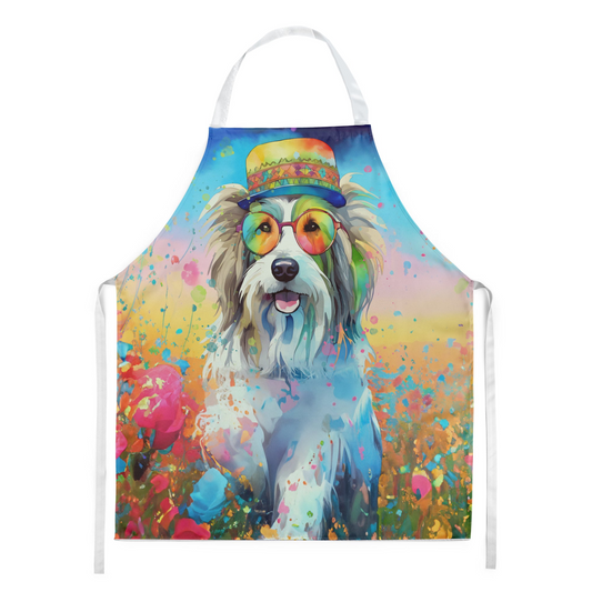 Bearded Collie Hippie Dawg Apron