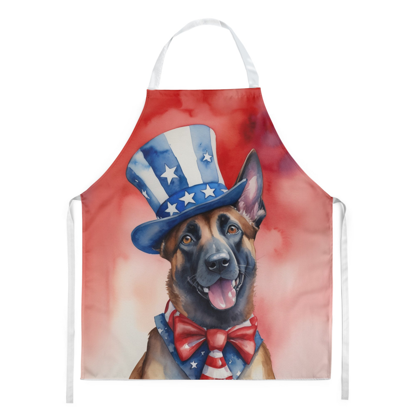 Belgian Malinois Patriotic American Apron