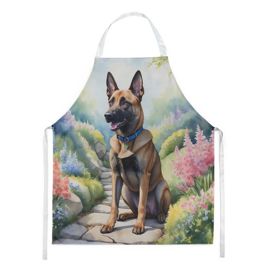 Belgian Malinois Spring Garden Apron