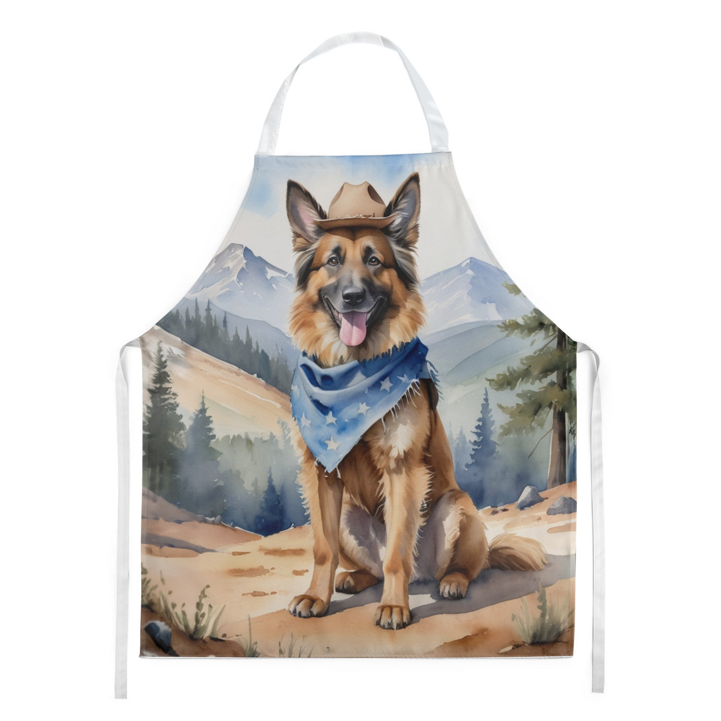 Belgian Tervuren Cowboy Welcome Apron