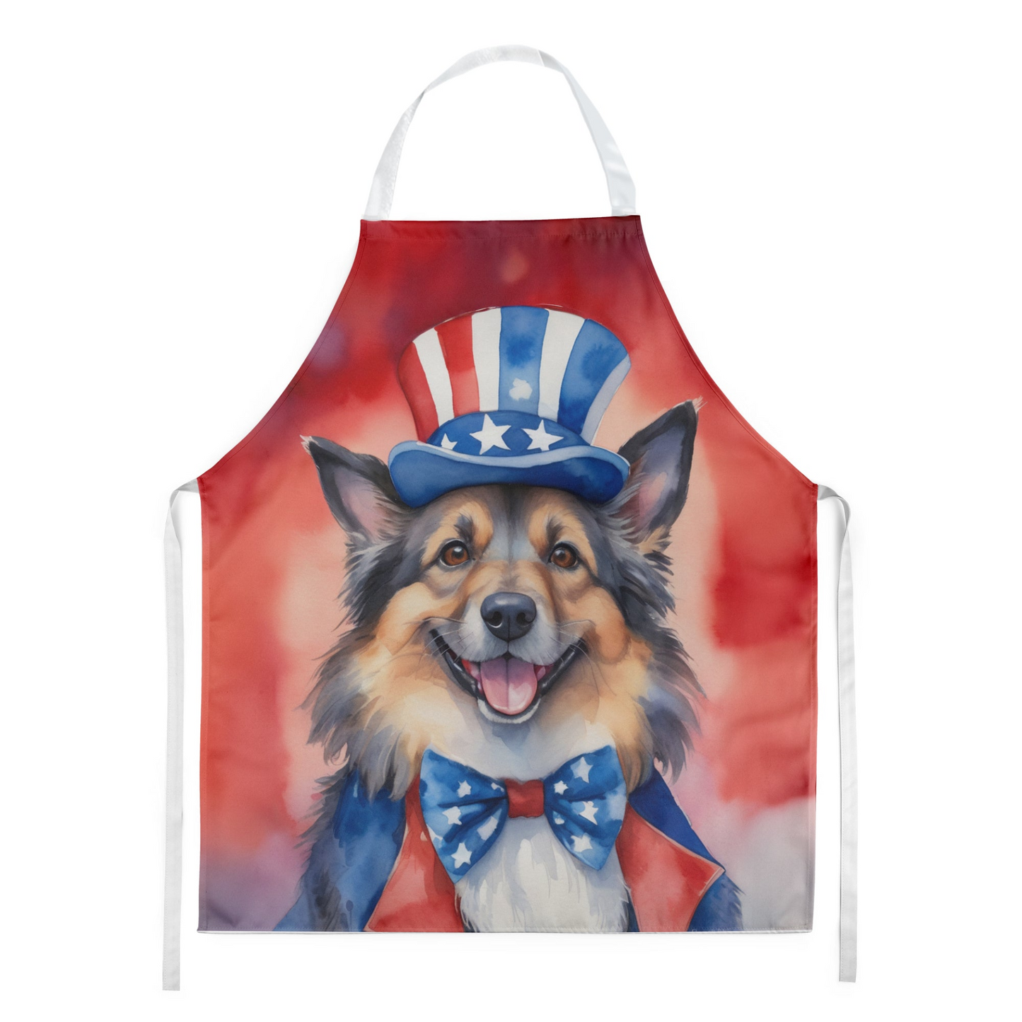 Belgian Tervuren Patriotic American Apron