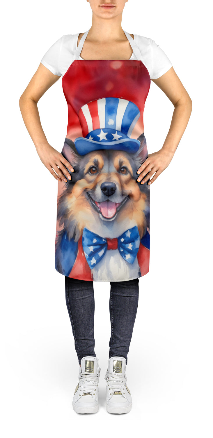 Belgian Tervuren Patriotic American Apron