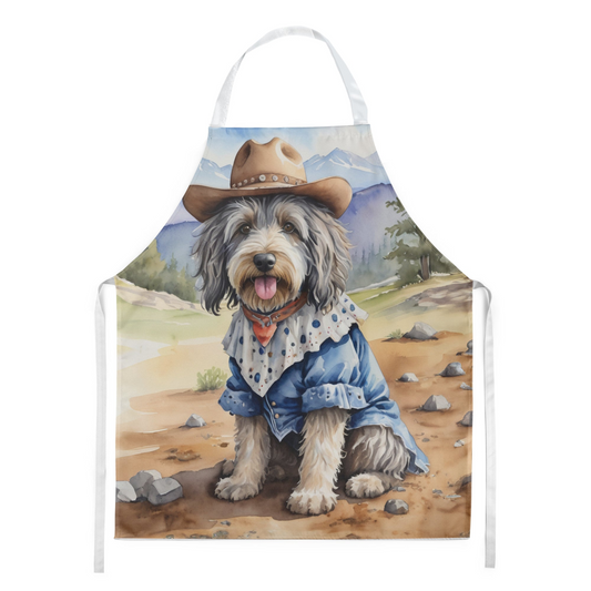 Bergamasco Sheepdog Cowboy Welcome Apron