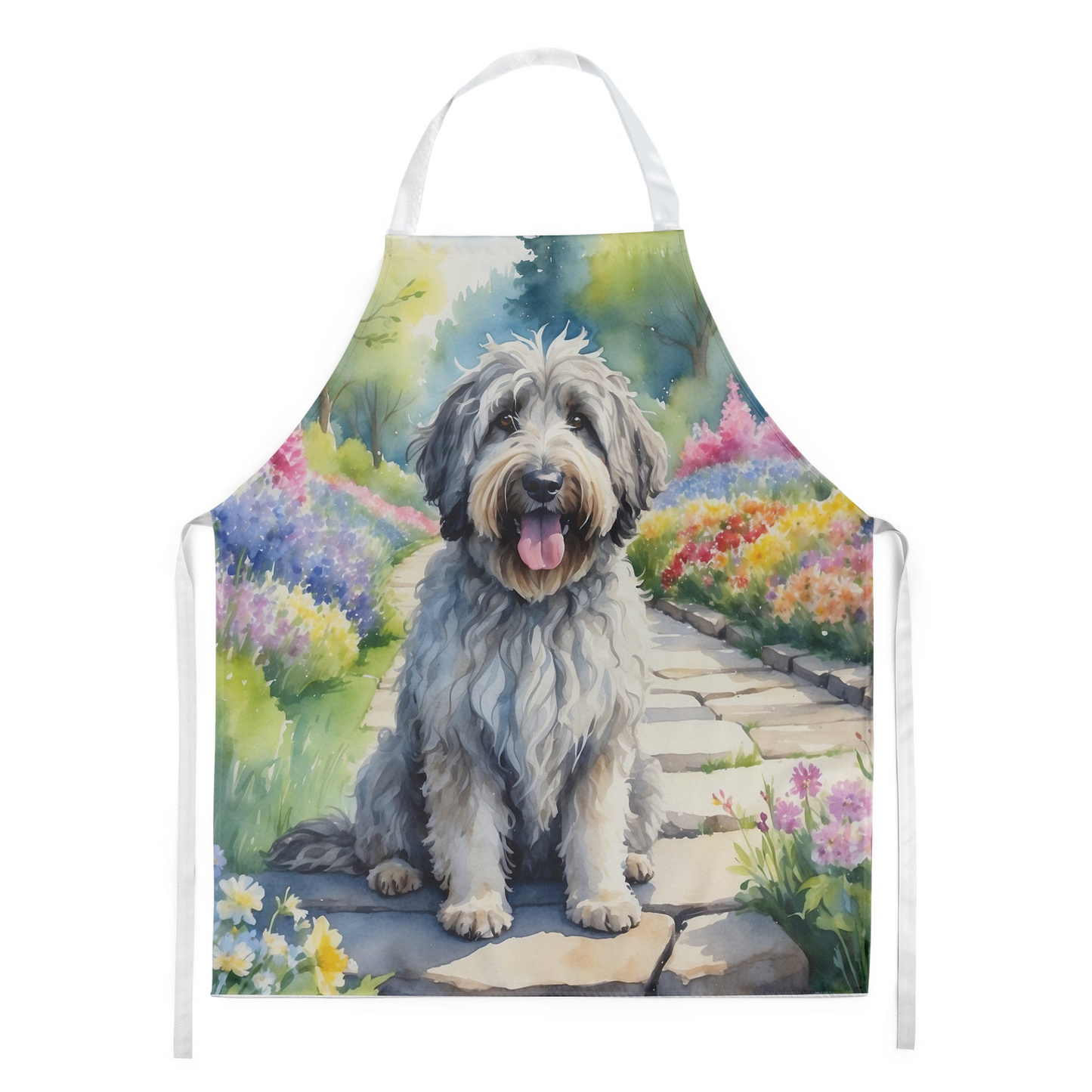 Bergamasco Sheepdog Spring Path Apron