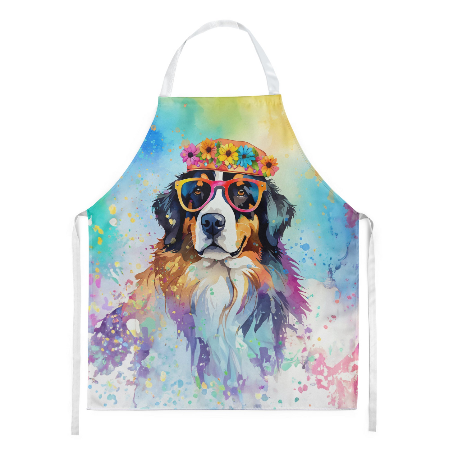 Bernese Mountain Dog Hippie Dawg Apron