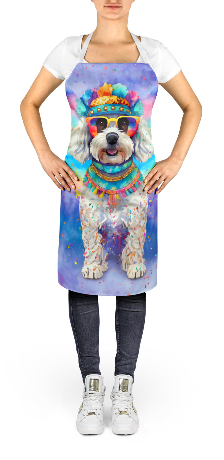 Bichon Frise Hippie Dawg Apron