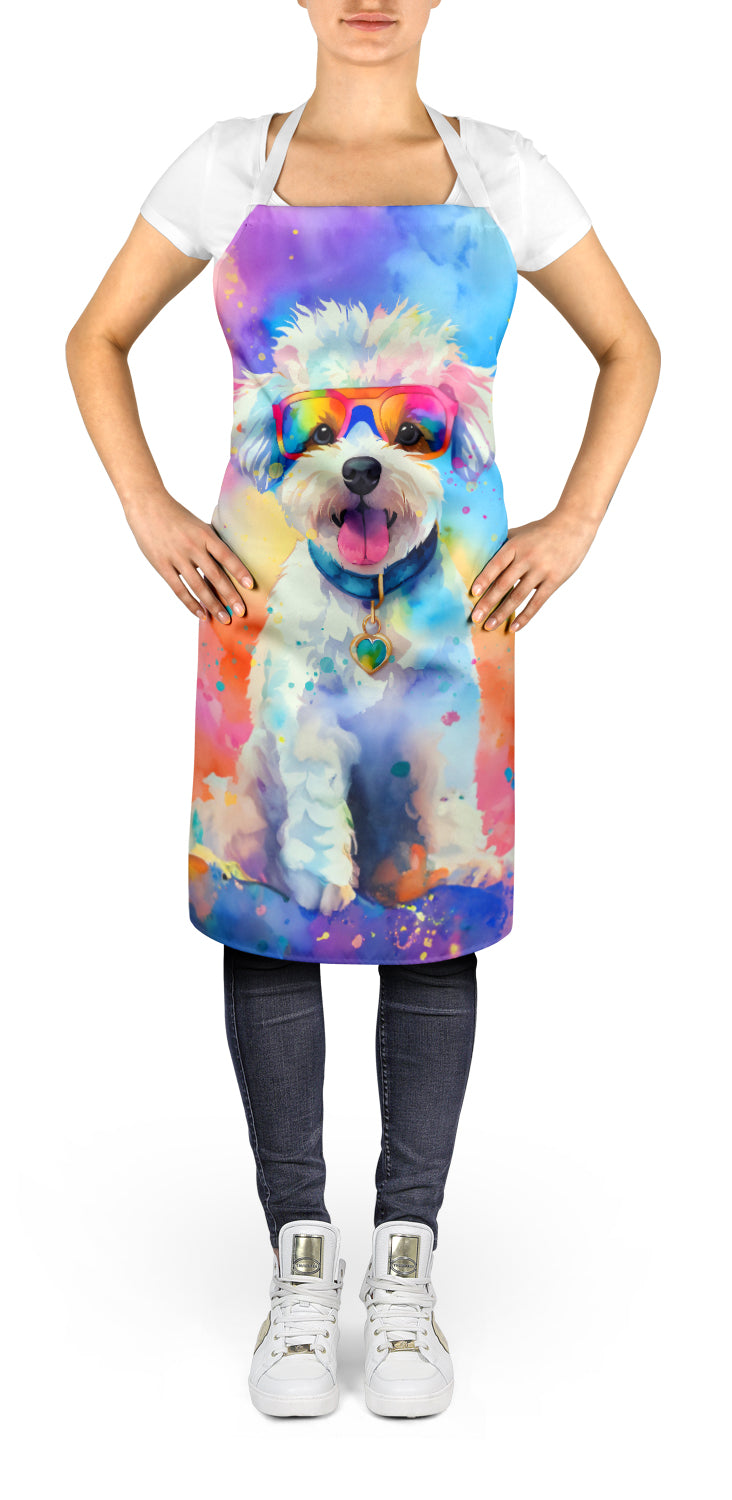 Bichon Frise Hippie Dawg Apron