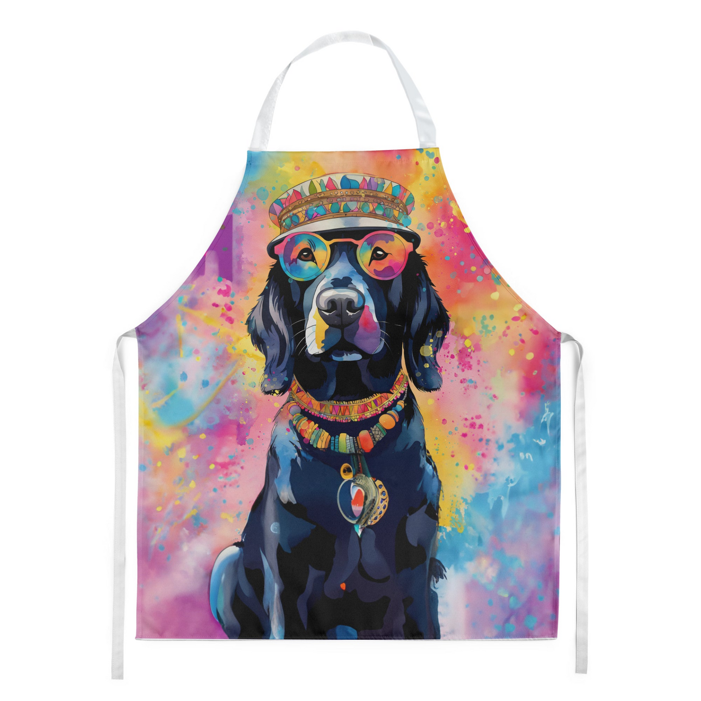 Black Labrador Hippie Dawg Apron