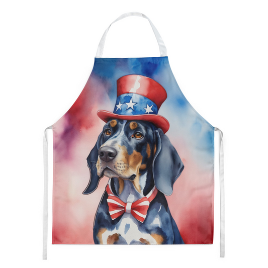 Bluetick Coonhound Patriotic American Apron