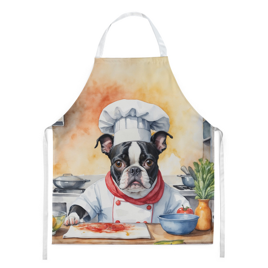 Boston Terrier The Chef Apron