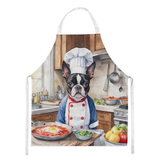 Boston Terrier The Chef Apron