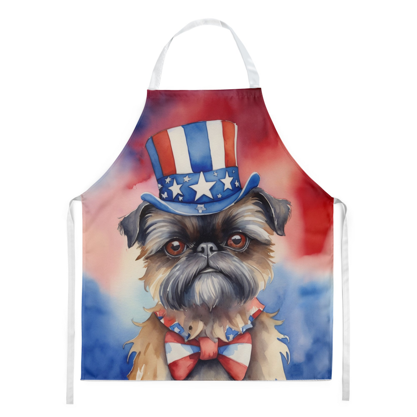 Brussels Griffon Patriotic American Apron