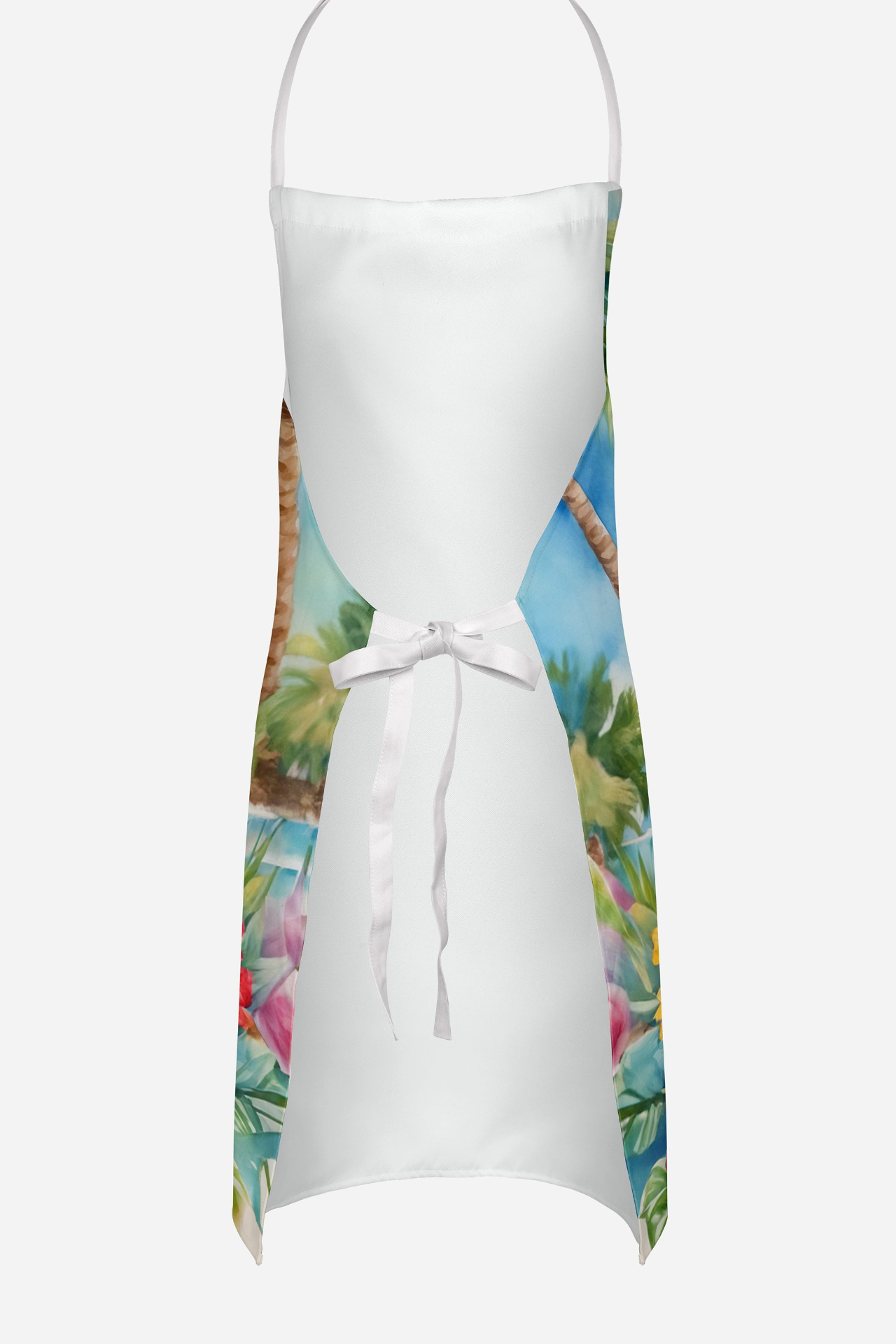 Bull Terrier Luau Apron