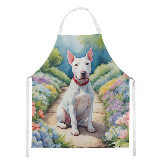 Bull Terrier Spring Path Apron