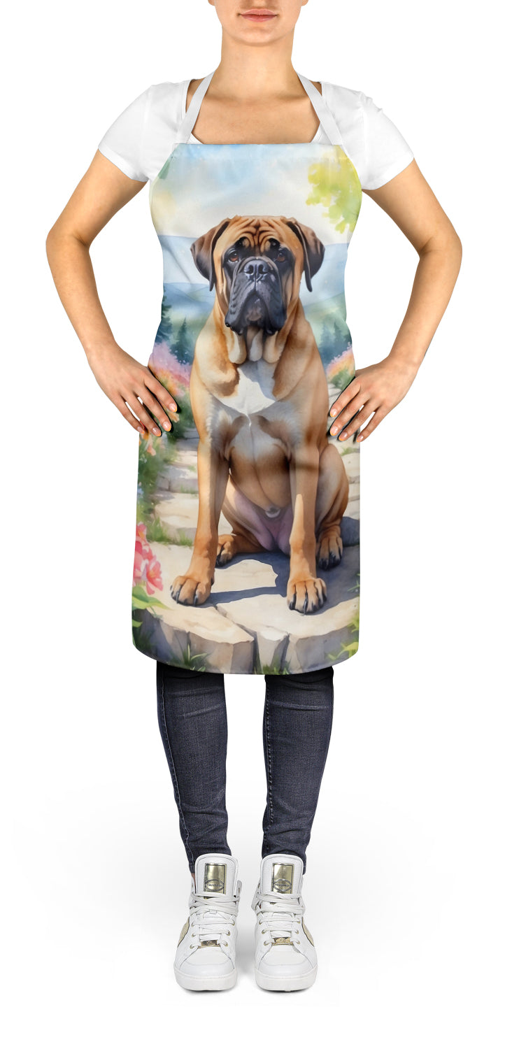 Bullmastiff Spring Path Apron