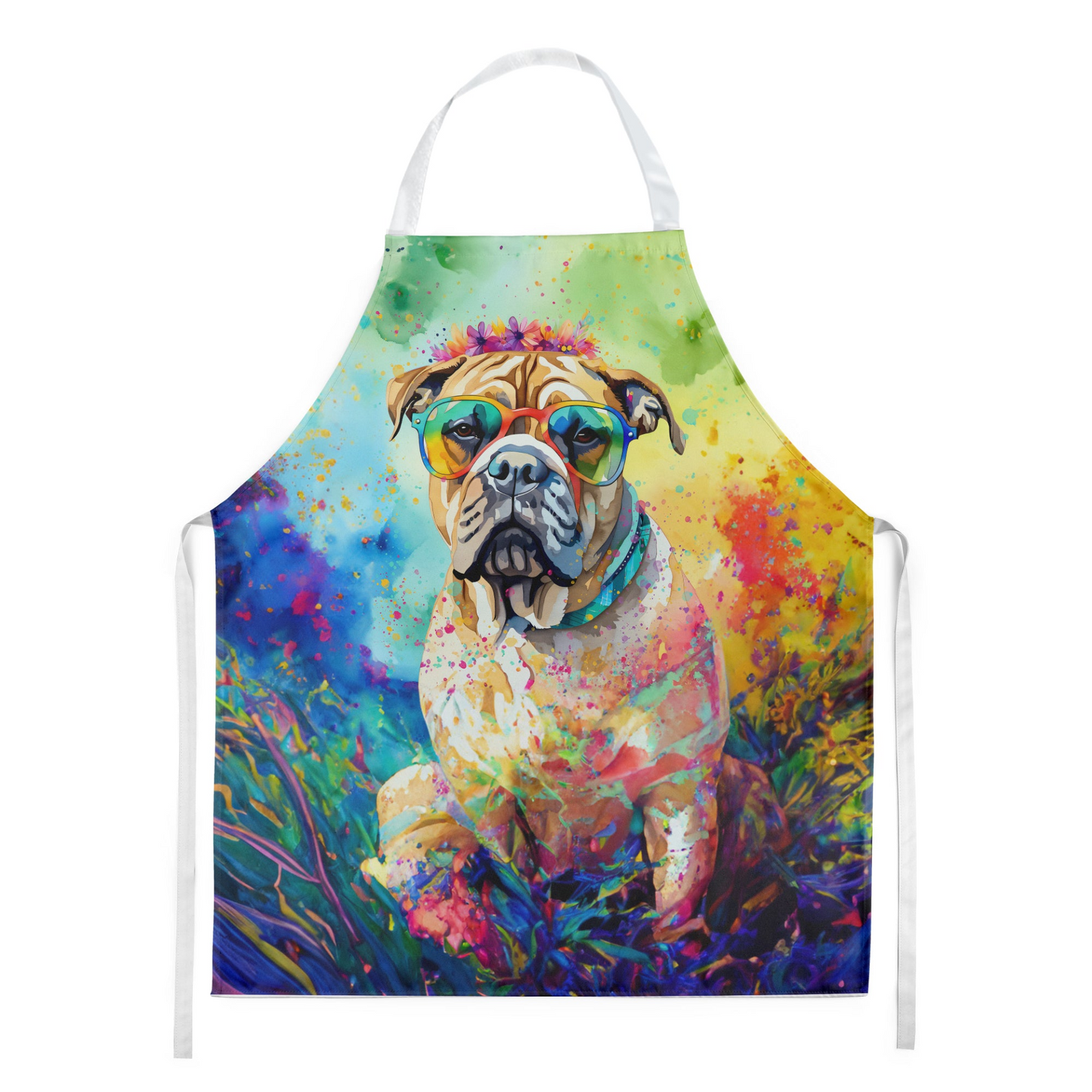 Bullmastiff Hippie Dawg Apron