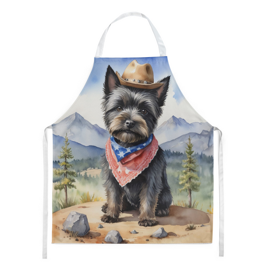 Cairn Terrier Cowboy Welcome Apron