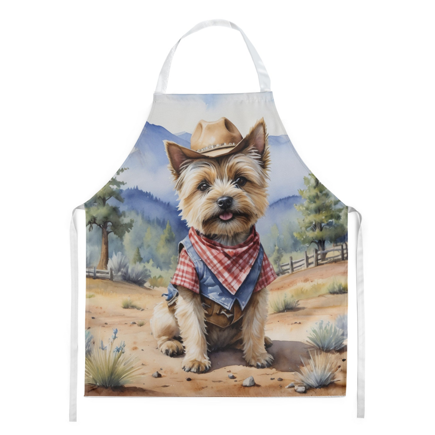 Cairn Terrier Cowboy Welcome Apron