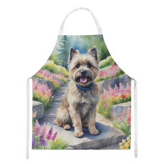 Cairn Terrier Spring Path Apron