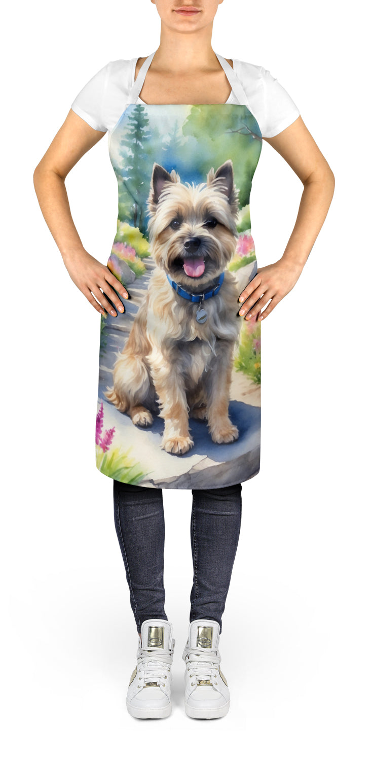 Cairn Terrier Spring Path Apron