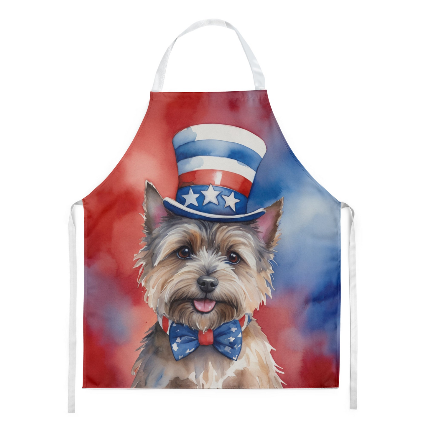 Cairn Terrier Patriotic American Apron