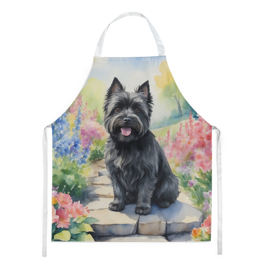 Cairn Terrier Spring Path Apron