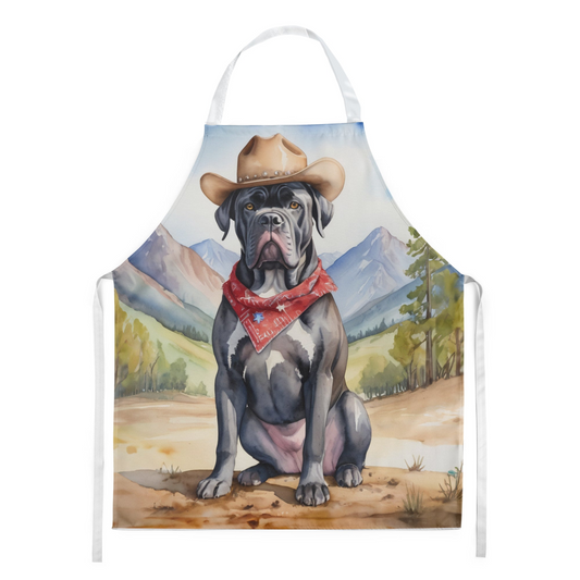 Cane Corso Cowboy Welcome Apron