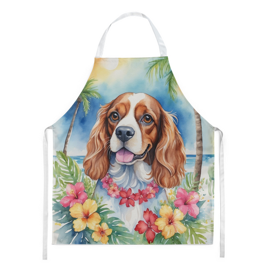 Cavalier Spaniel Luau Apron