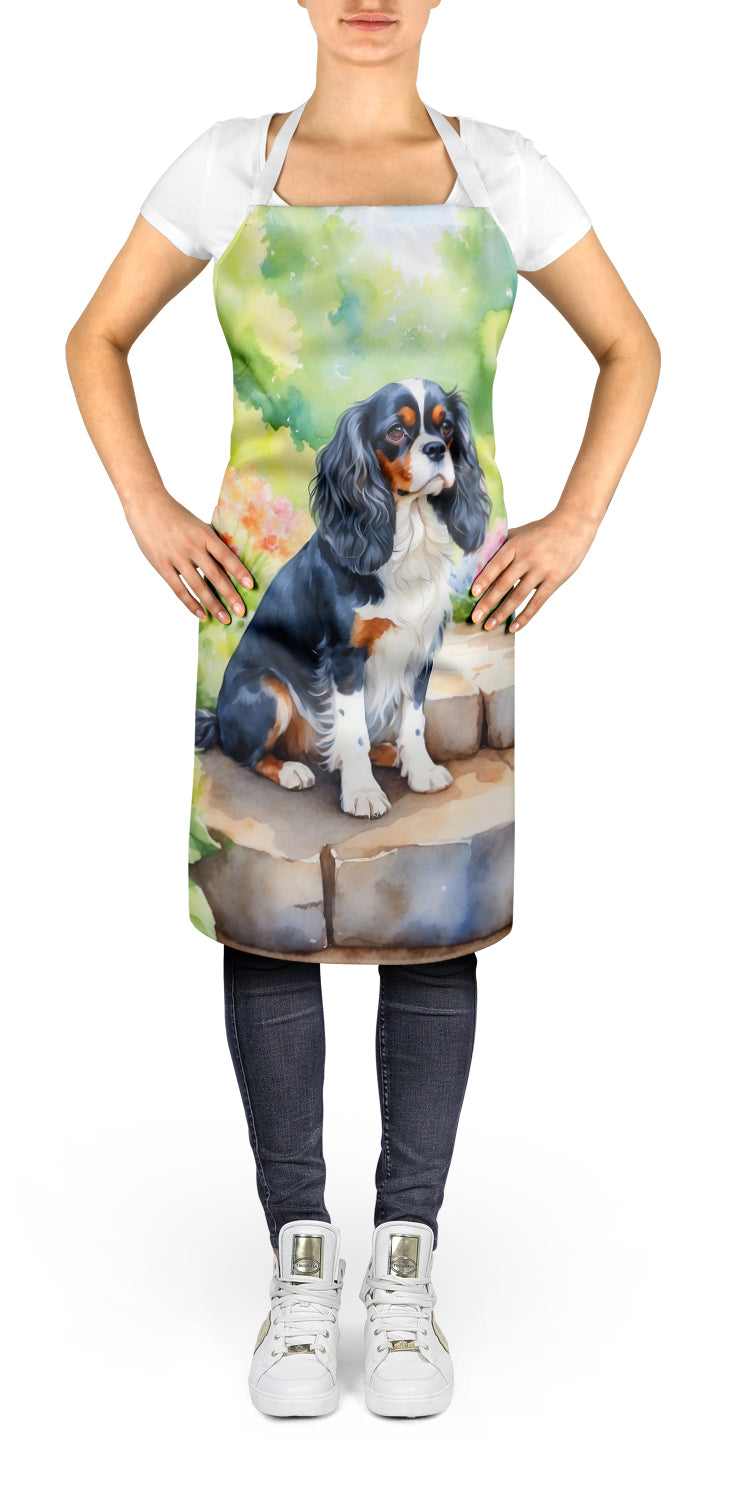 Cavalier Spaniel Spring Path Apron