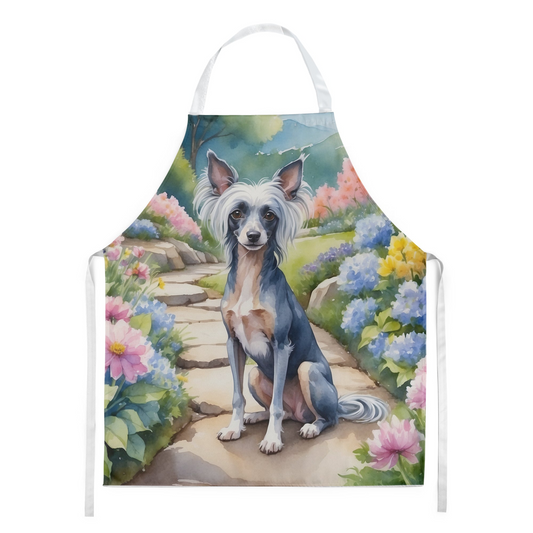 Chinese Crested Spring Path Apron