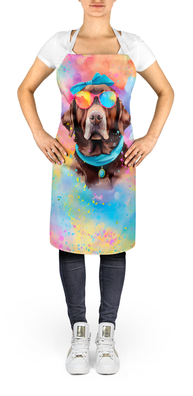 Chocolate Labrador Hippie Dawg Apron