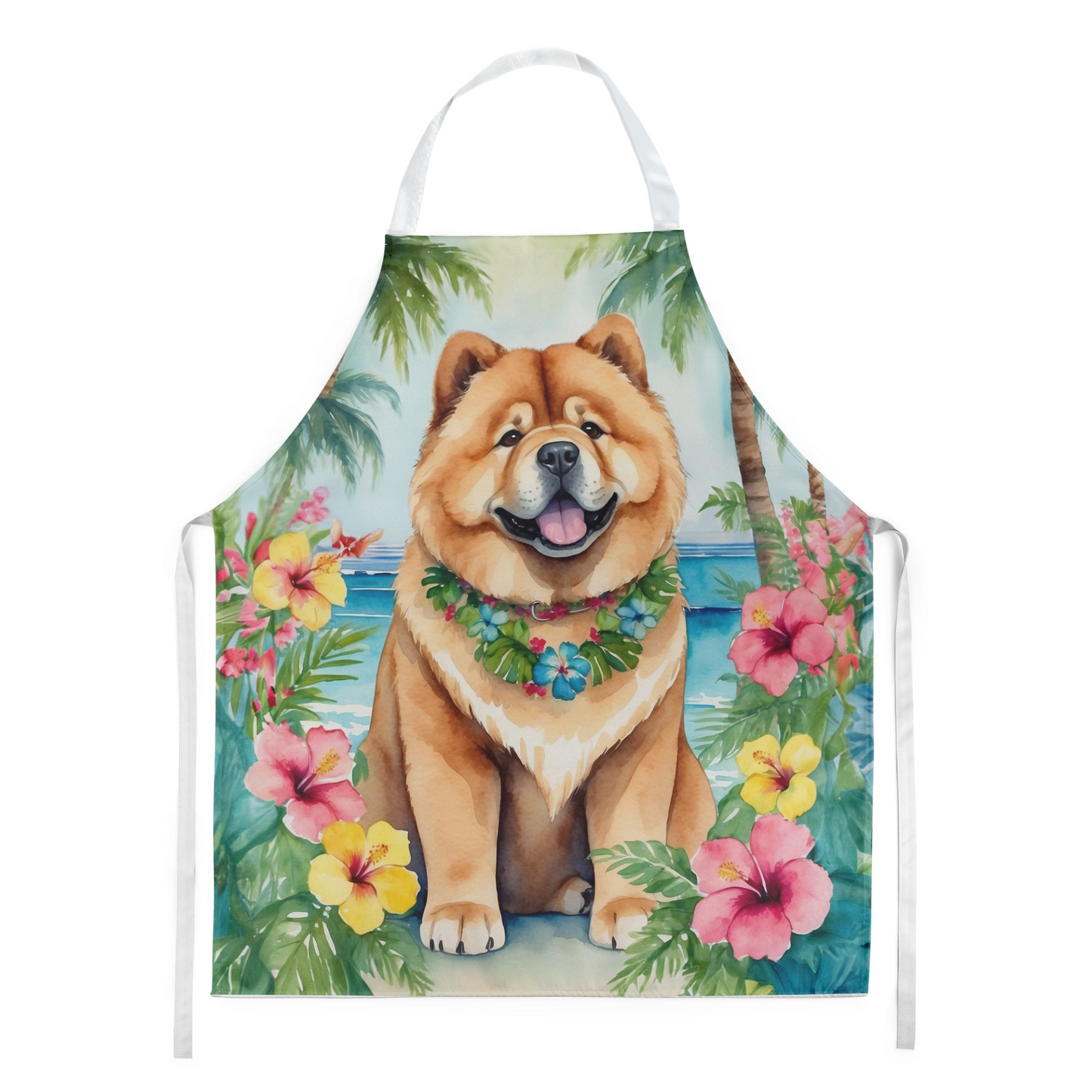 Chow Chow Luau Apron