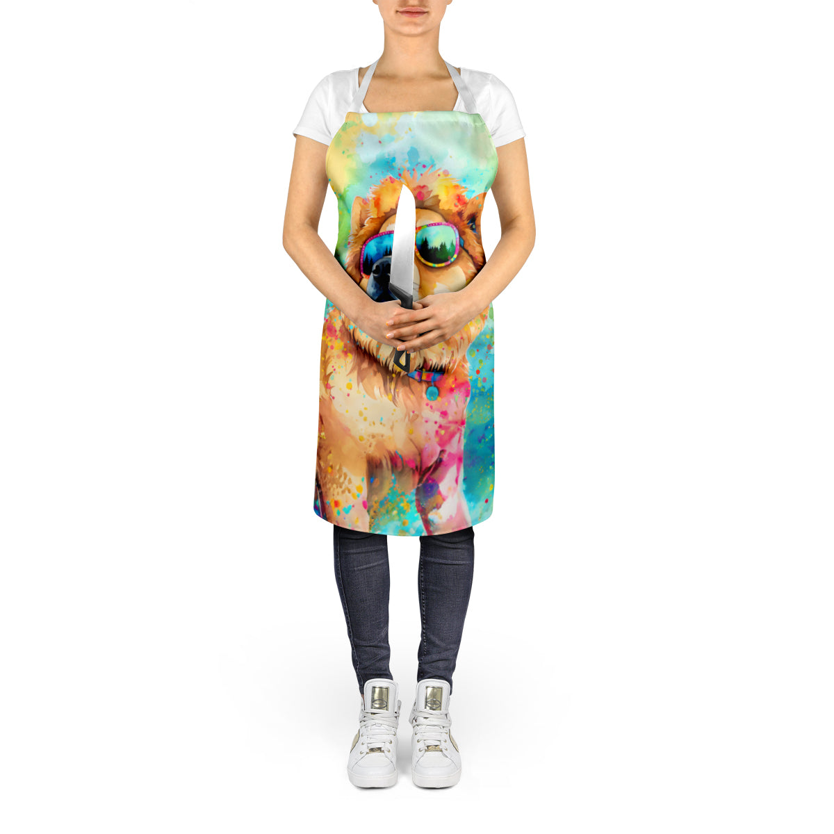 Chow Chow Hippie Dawg Apron