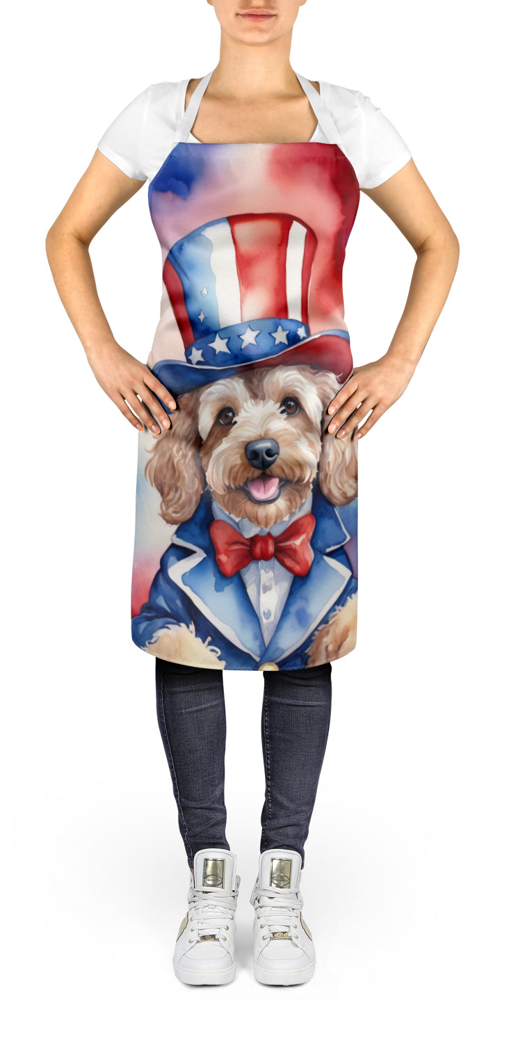 Cockapoo Patriotic American Apron