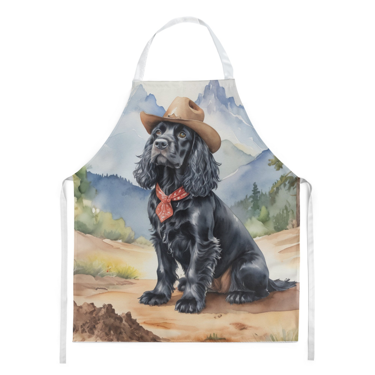 Cocker Spaniel Cowboy Welcome Apron