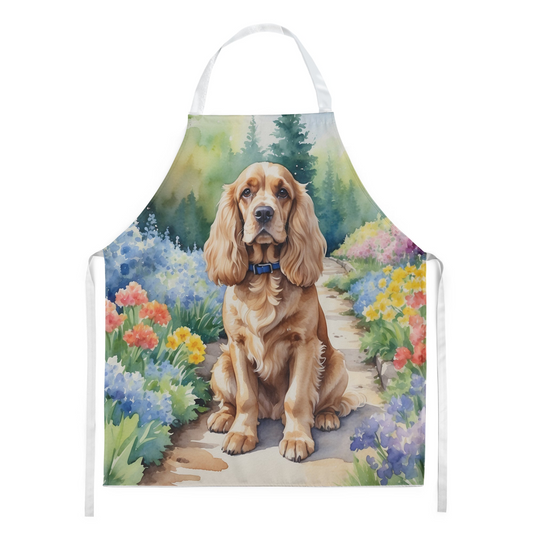 Cocker Spaniel Spring Path Apron