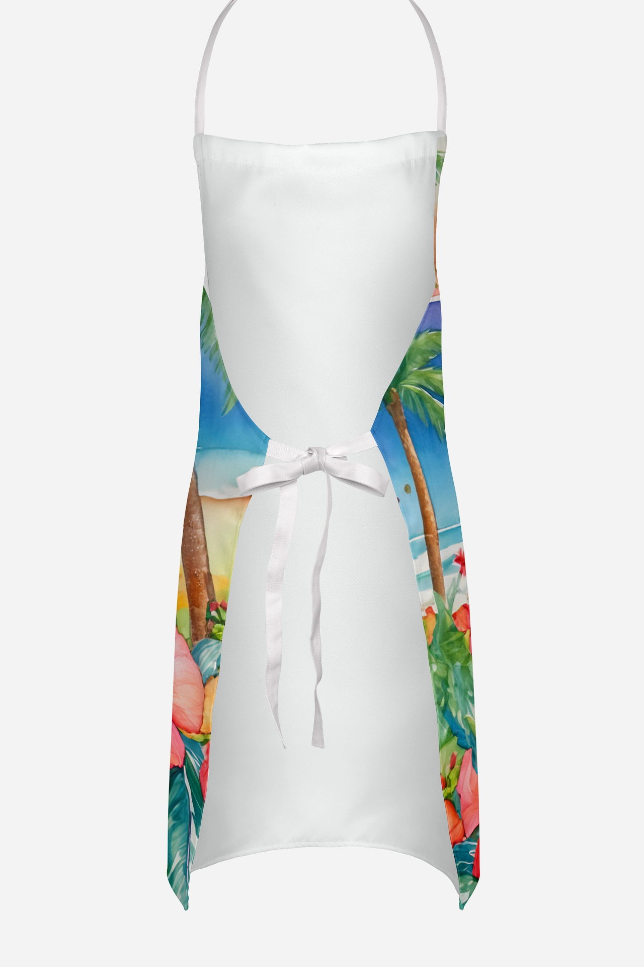 Coton de Tulear Luau Apron