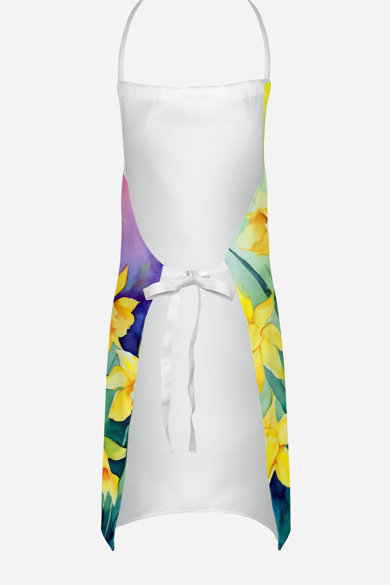 Daffodils in Watercolor Apron