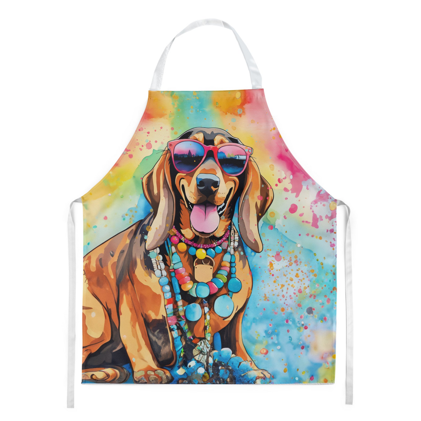 Doberman Pinscher Hippie Dawg Apron