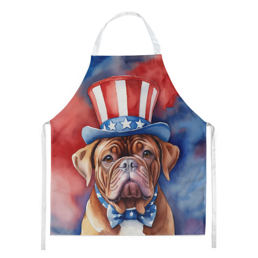 Dogue de Bordeaux Patriotic American Apron