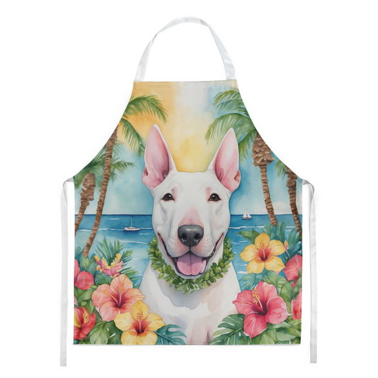 English Bull Terrier Luau Apron