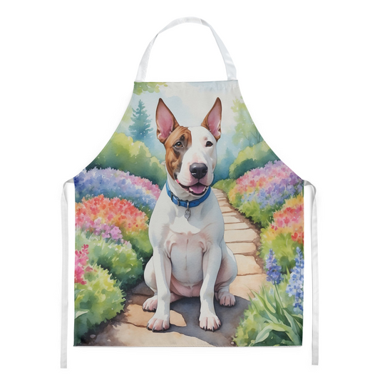 English Bull Terrier Spring Path Apron